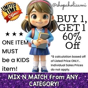 ENDS 1/17! BOGO 60% Off📣 Read Below 📣 Bundle items for offer! ALL MUST GO 📣